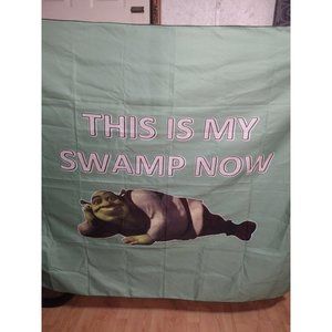 Shrek Wall Tapestry, This Is My Swamp Now Tapestries Gifts